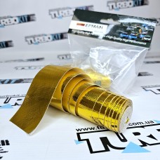 Теплоотражающая лента GOLD 50/5000мм Термоизоляция для впускных систем самоклеящаяся